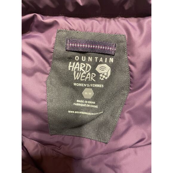 Mountain Hardwear Citilicious Down Parka Women’s Med Purple Winter Puffer Jacket - Picture 9 of 11